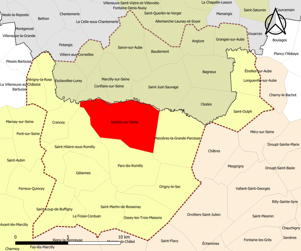 Cheminée Romilly-sur-Seine