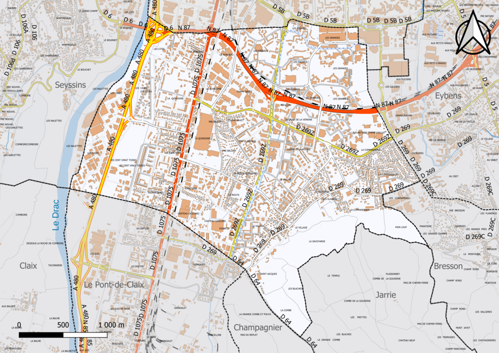 Cheminée Échirolles