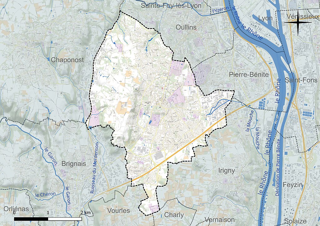 Cheminée Saint-Genis-Laval