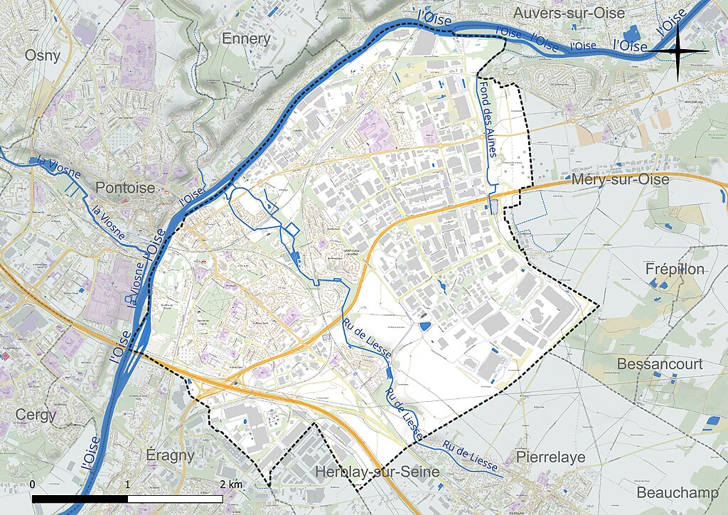 Cheminée Saint-Ouen-l'Aumône